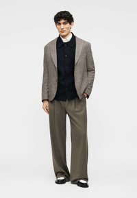 OFFICINE GENERALE WOVEN JACKET ARTHUS - Σακάκι τύπου μπλέιζερ - brown