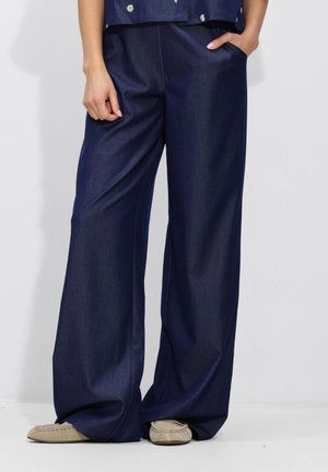 WIJDE KYLIE - Broek - navy