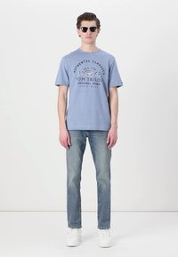 TOM TAILOR JOSH  - Vaqueros rectos - clean light stone blue denim