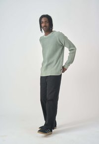 Cleptomanicx THERMAL - Jumper - laurel wreath
