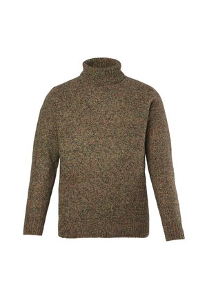 JP1880, JUMPER, STAND-UP COLLAR, LONG RAGLAN SLEEVES, UP TO 7XL - Strickpullover - hazelnut