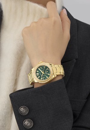 Guess RITZY - Kronográf óra - gold-coloured tone