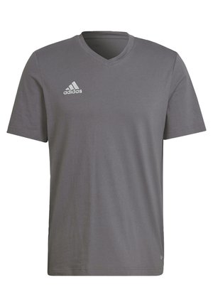 adidas Performance ENTRADA TEE - T-shirt print - grey