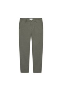 COMO SUIT PANTS - Dressbukse - forest green/chive green