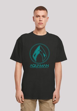 DC COMICS AQUAMAN AQUA - Print T-shirt - black