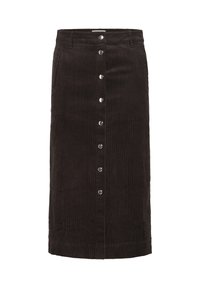 SHAYLA - Ozko oprijeto krilo - ganache