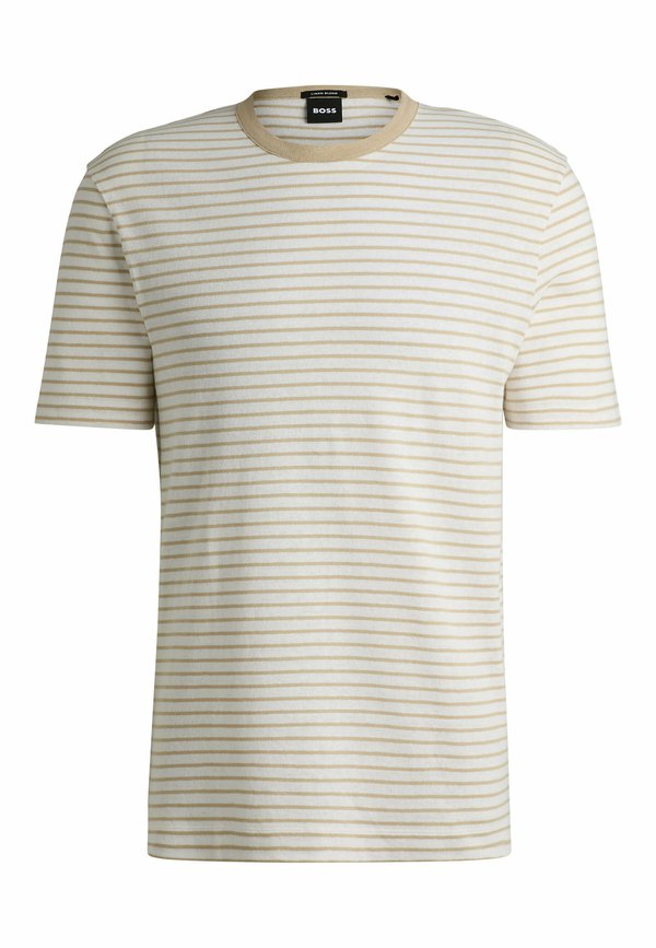 Print T-shirt - light beige five3