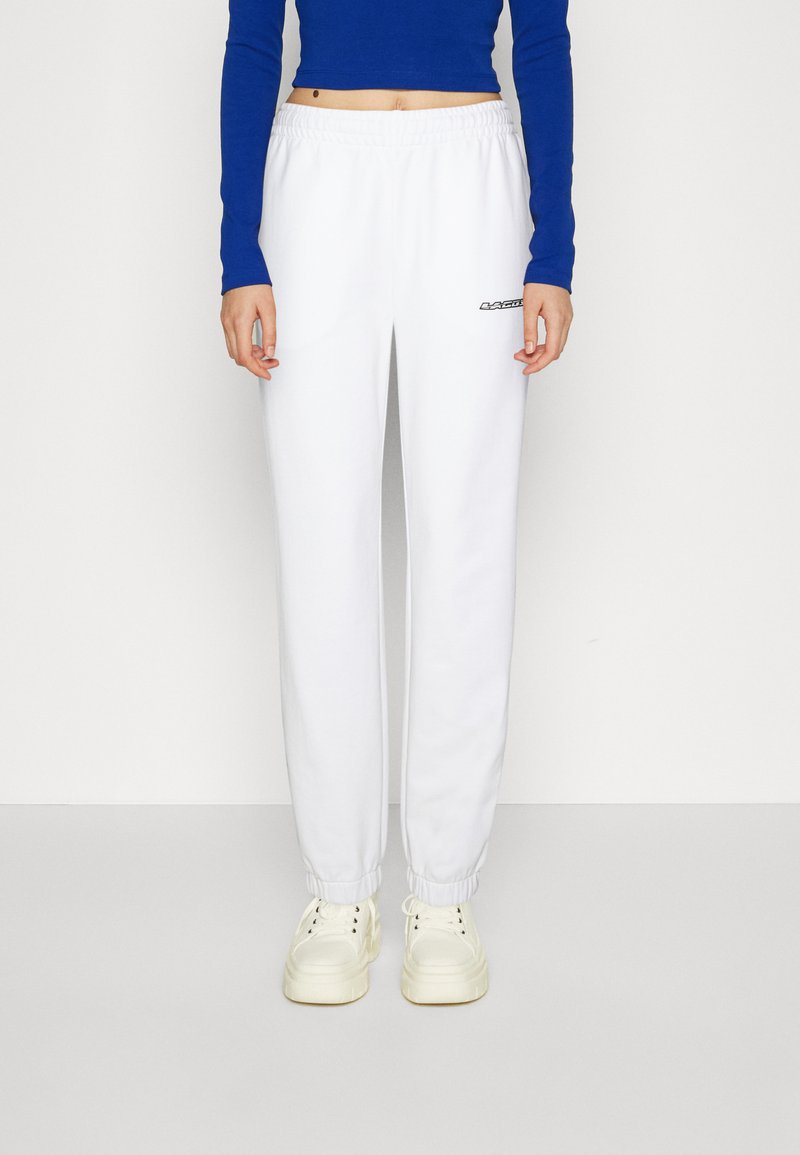 Lacoste Tracksuit Bottoms White Zalando ie lacoste-tracksuit-bottoms-white-zalando-ie