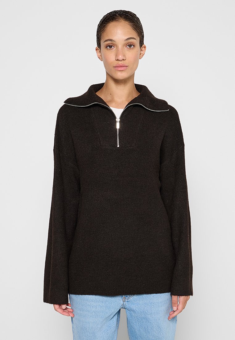 Vero Moda Trui donkerbruin