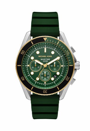 Montre à aiguilles - green