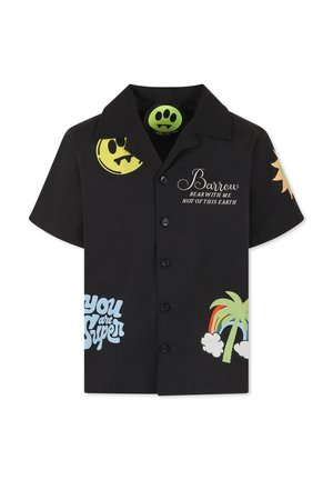 A MANICA CORTA - Camicia - black