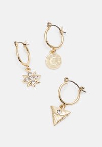 Pieces PCVIOLA EARRINGS 6 PACK - Brincos - goldcoloured