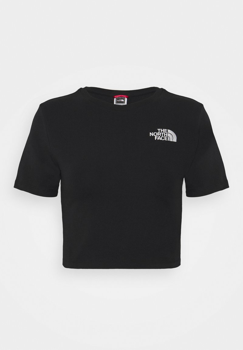 Damen T-Shirts | The North Face CROP TEE T-Shirt basic black/schwarz - JD08387 Damen T-Shirts | The North Face CROP TEE T-Shirt basic black/schwarz - JD08387