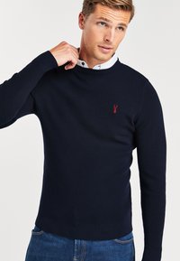 Next - OXFORD MOCK - Jumper - dark blue Thumbnail Image 1