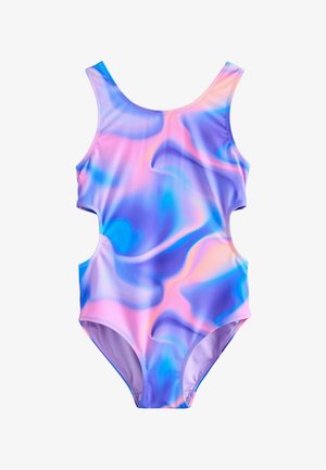 Next, REGULAR FIT - CUTOUT - Traje de baño - purple tie dye