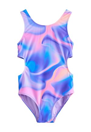 REGULAR FIT - CUTOUT - Costume da bagno - purple tie dye