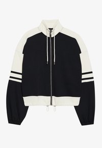 Zip-up sweatshirt - black