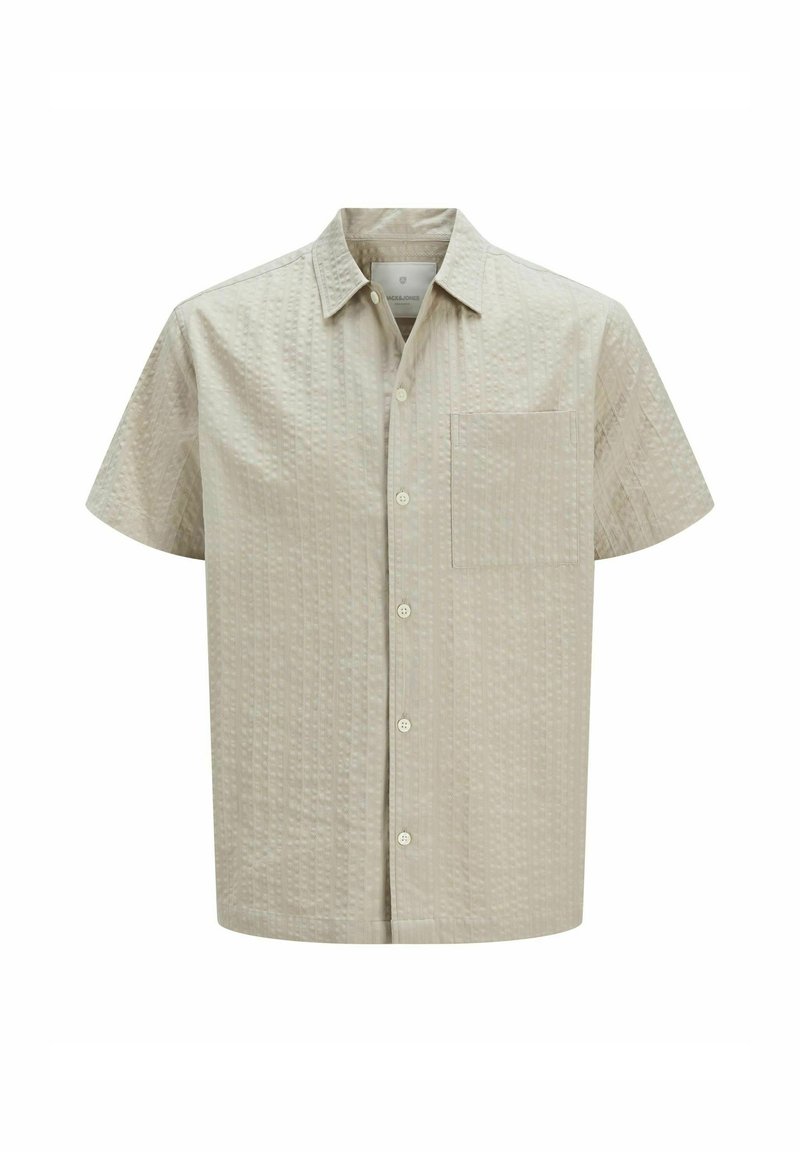 Camicia Uomo JACK & JONES Jprblusummer Shield S/S: Maniche Corte, Colletto, Vestibilità Comoda. Perfetta Per L'Estate, Elegante E Fresca Per Il Tempo Libero - 3