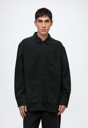 Jack & Jones, JPRBLUDERRY WORKER L/S OVERSHIRT PLS - Лятно яке - black