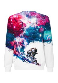 Mr. GUGU & Miss GO SURFING COSMONAUT - Sweatshirt - white
