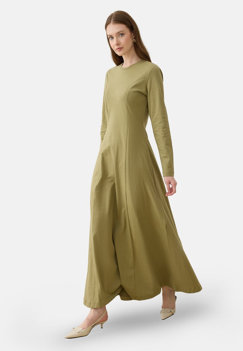 modanisa green dress MODANISA MODEST REFKA - Jersey dress - no