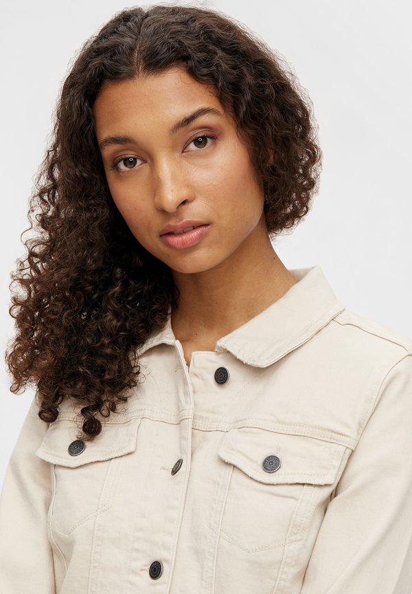 OBJWIN  - Denim jacket - sandshell2