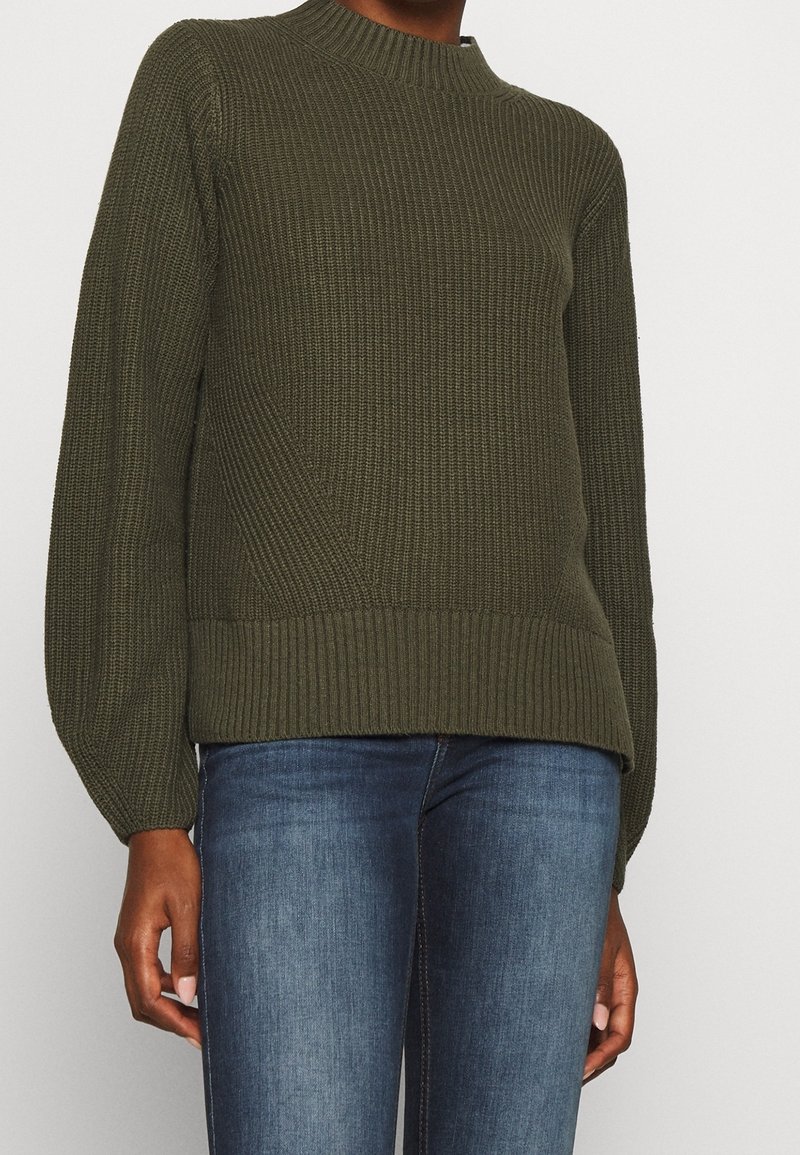 Selected Femme Tall Stickad tröja - black