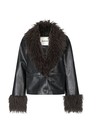 Modström, CRYSTAL - Veste en similicuir - black