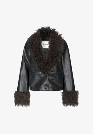 Modström, CRYSTAL - Veste en similicuir - black