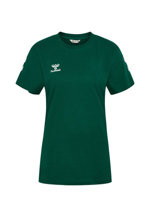 LGO 2.0 CHEVRON S/S  - T-shirts print - evergreen