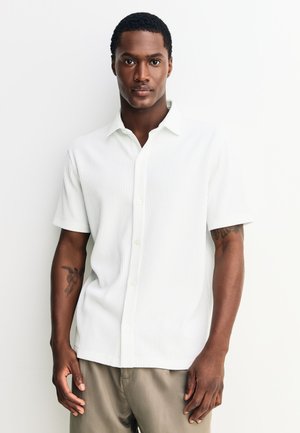 Next, REGULAR FIT - TEXTURED JERSEY SHORT SLEEVE SHIRT  . - Hemd - white