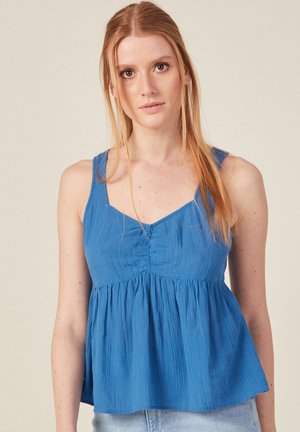 BONOBO Jeans MIT BREITEN TRÄGERN - Blouse - bleu marine