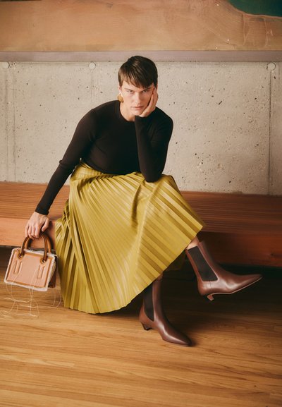 Tiger of Sweden OVIE - Striktrøje - dark chokolate