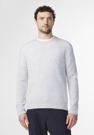 NN.07 Striktrøje - light grey  melange