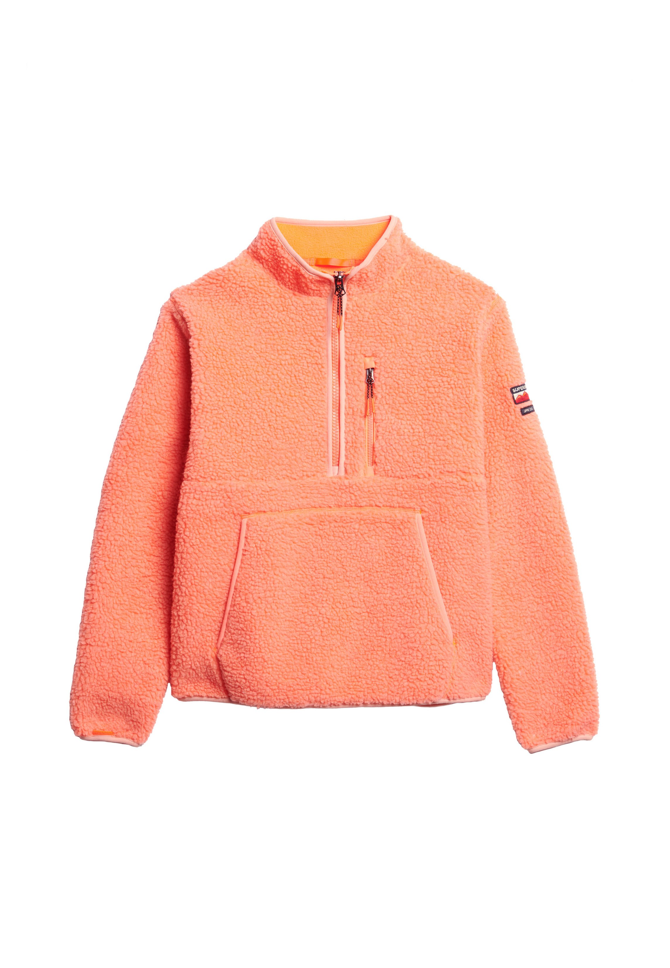 Superdry & Co OUTDOOR HALF ZIP - Fleece jumper - pastelline coral