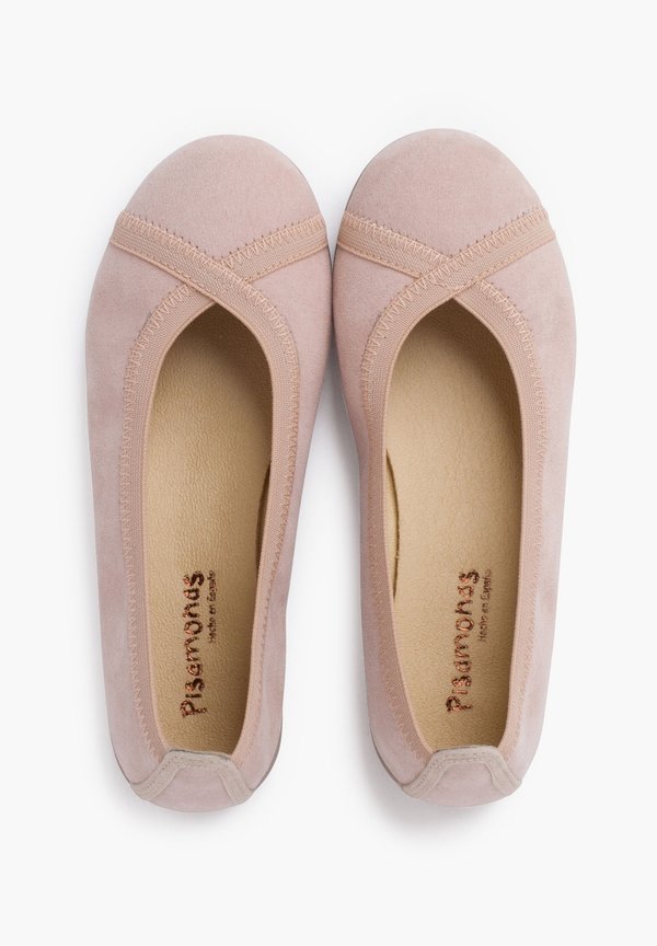 PESPUNTES ELÁSTICO CRUZADO – Klassischer Ballerina – nude