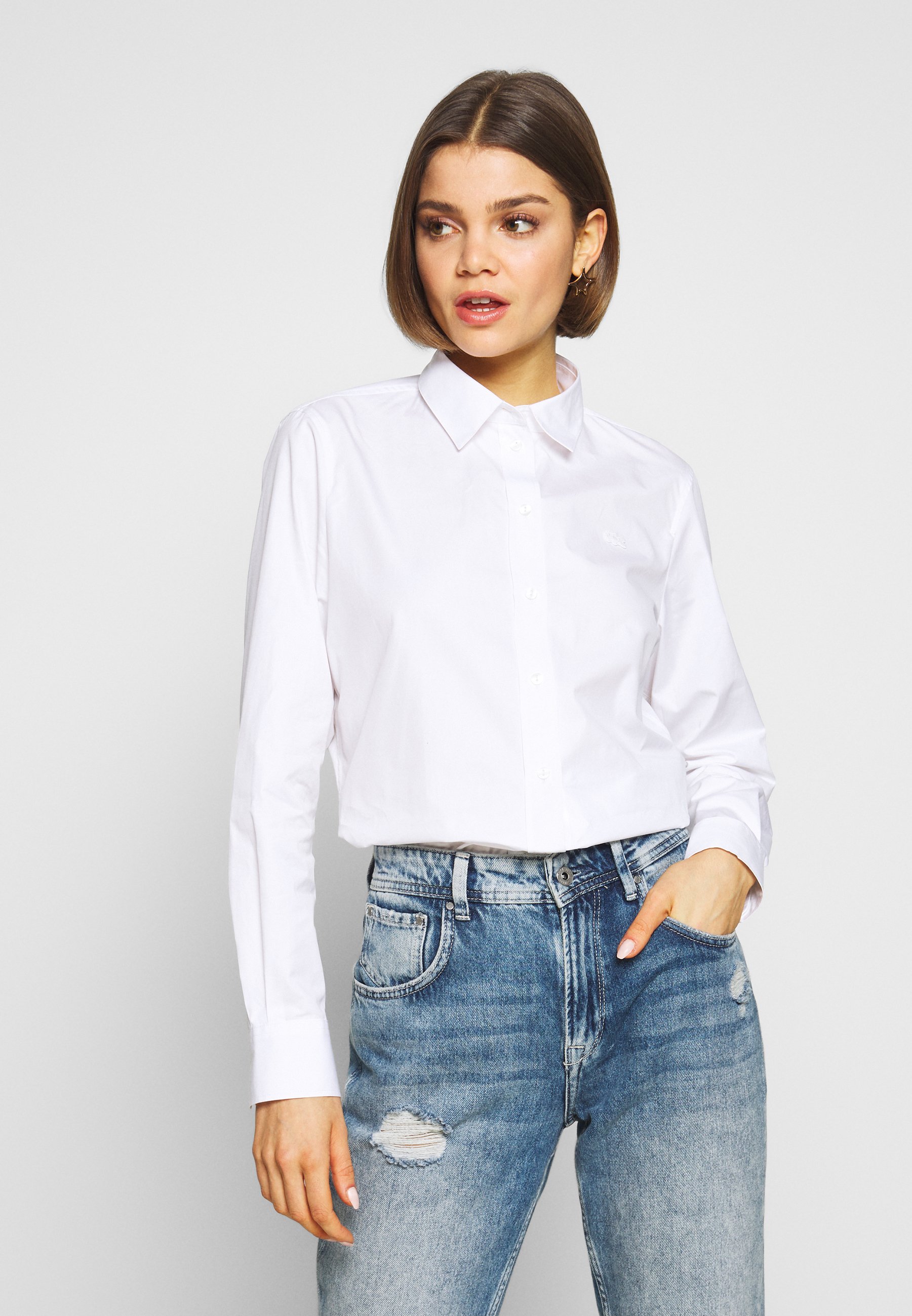 lacoste chemise femme