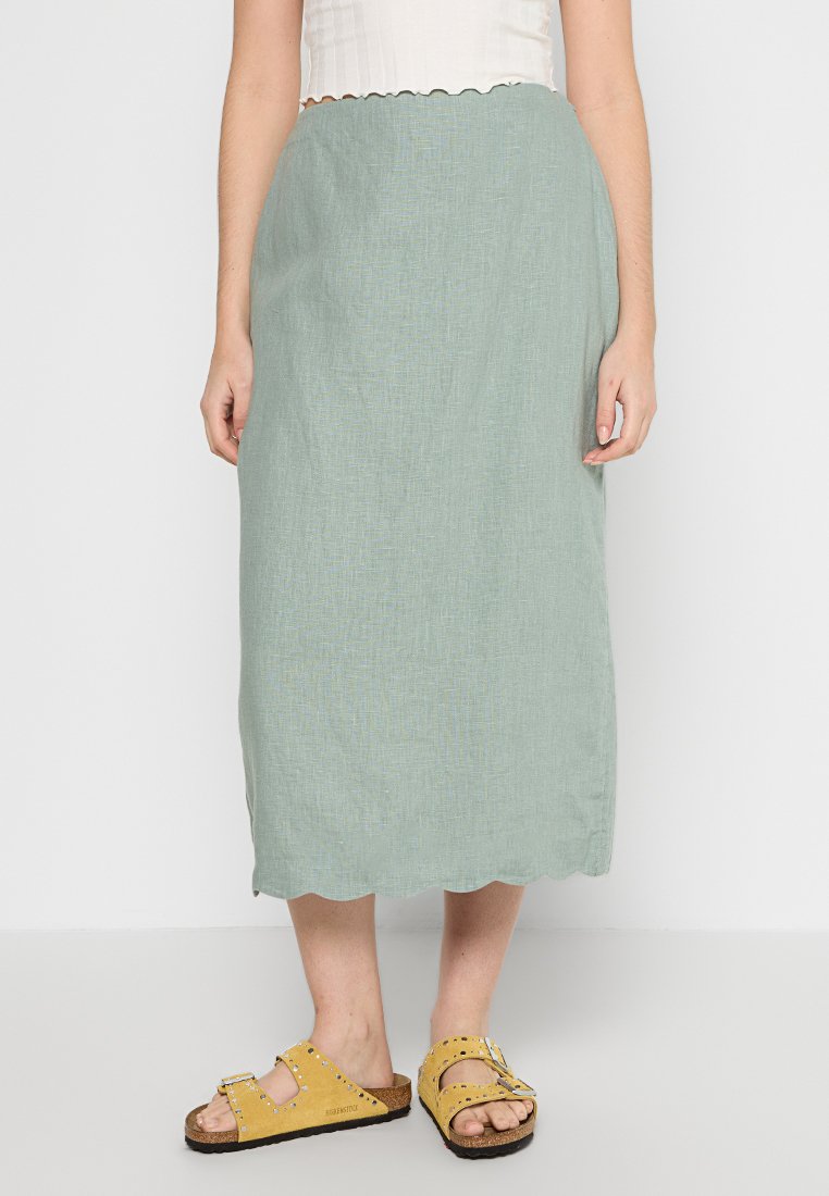 Abercrombie & Fitch Maxirok lichtgroen