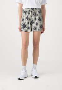 JDY JDYELO  - Shorts - black/beige aztec