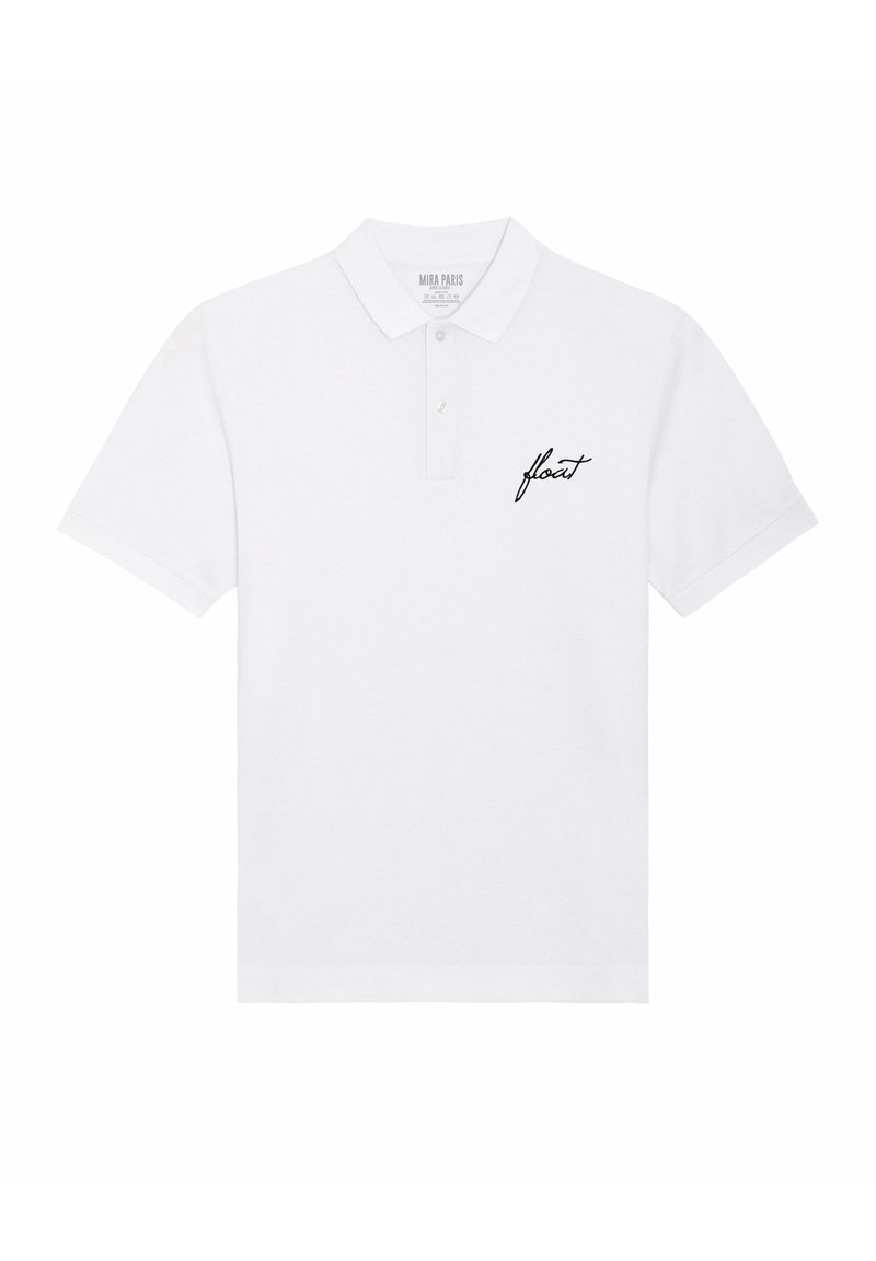 Mira Paris FLOAT EMBROIDERY UNISEX CLASSIC - Poloshirt - white/wit ...