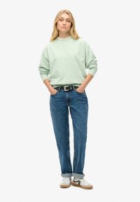 Superdry & Co ESSENTIAL LOGO - Sweater - surf spray green