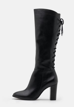 Nauhalliset saappaat - black