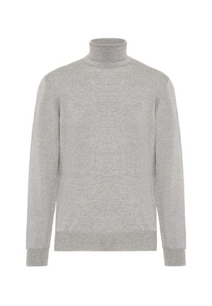 Boggi Milano POLO NECK - Svetrík - grey