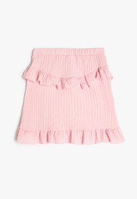 Koton RUFFLED - Falda acampanada - pink