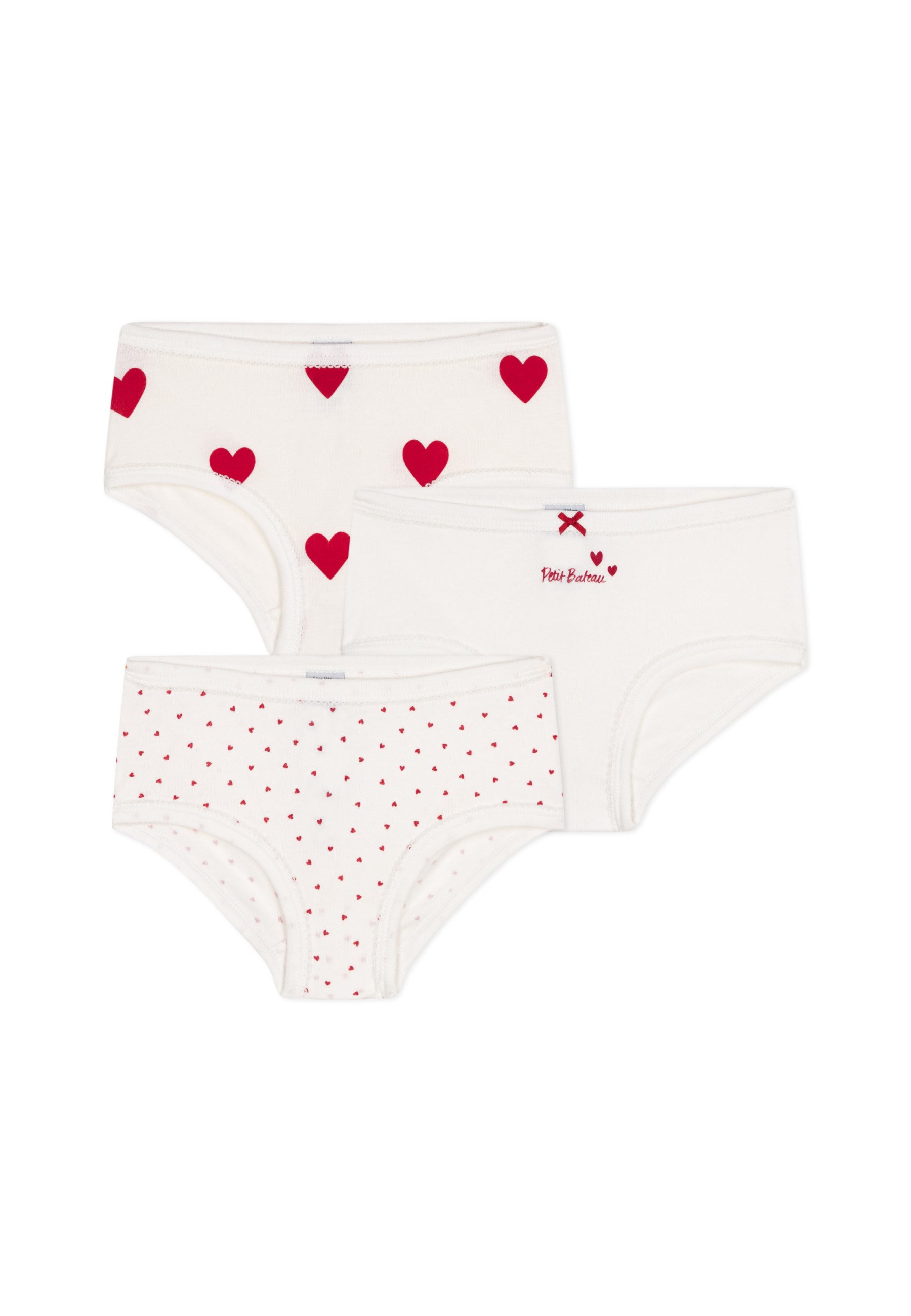 Petit Bateau 2ER-SET - Shorty - skyblue white/bleu clair