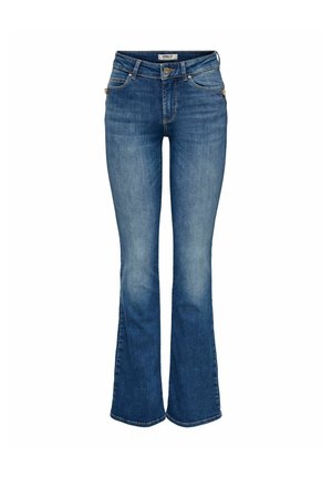 ONLY, FLARED FIT JEANS ONLBLUSH MID WAIST FLARED FIT JEANS - Jean bootcut - medium blue denim