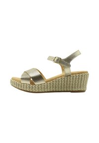 PITILLOS Sandalias con plataforma - gold-coloured