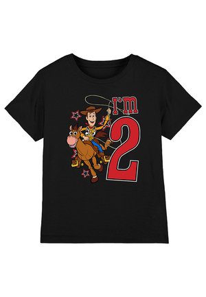 Disney TOY STORY BIRTHDAY WOODY I'M 2 - T-Shirt print - black