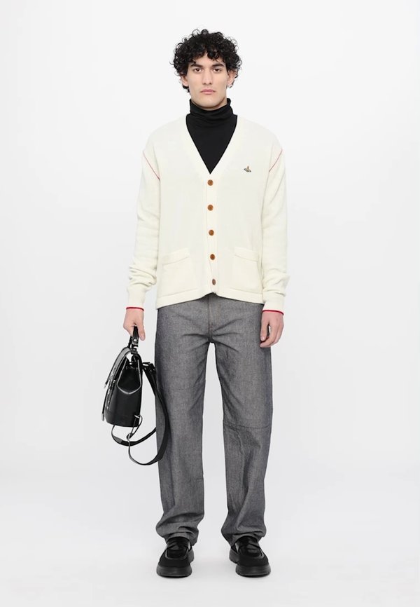 ALEX CARDIGAN UNISEX - Cardigan - cream2