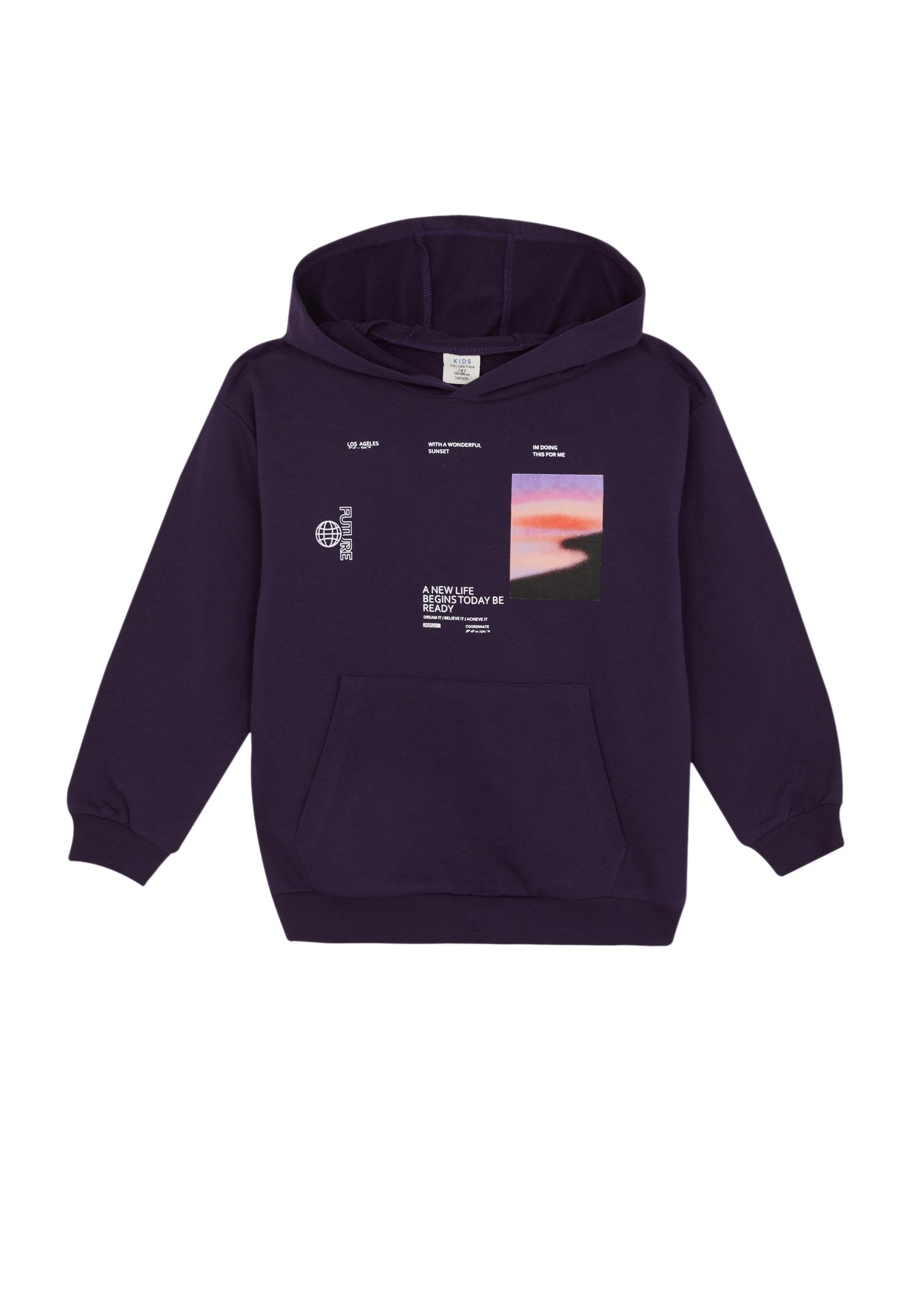 Mister Tee Damen Pray Hoody - Kapuzenpullover Mit Gebets-Hands Motiv